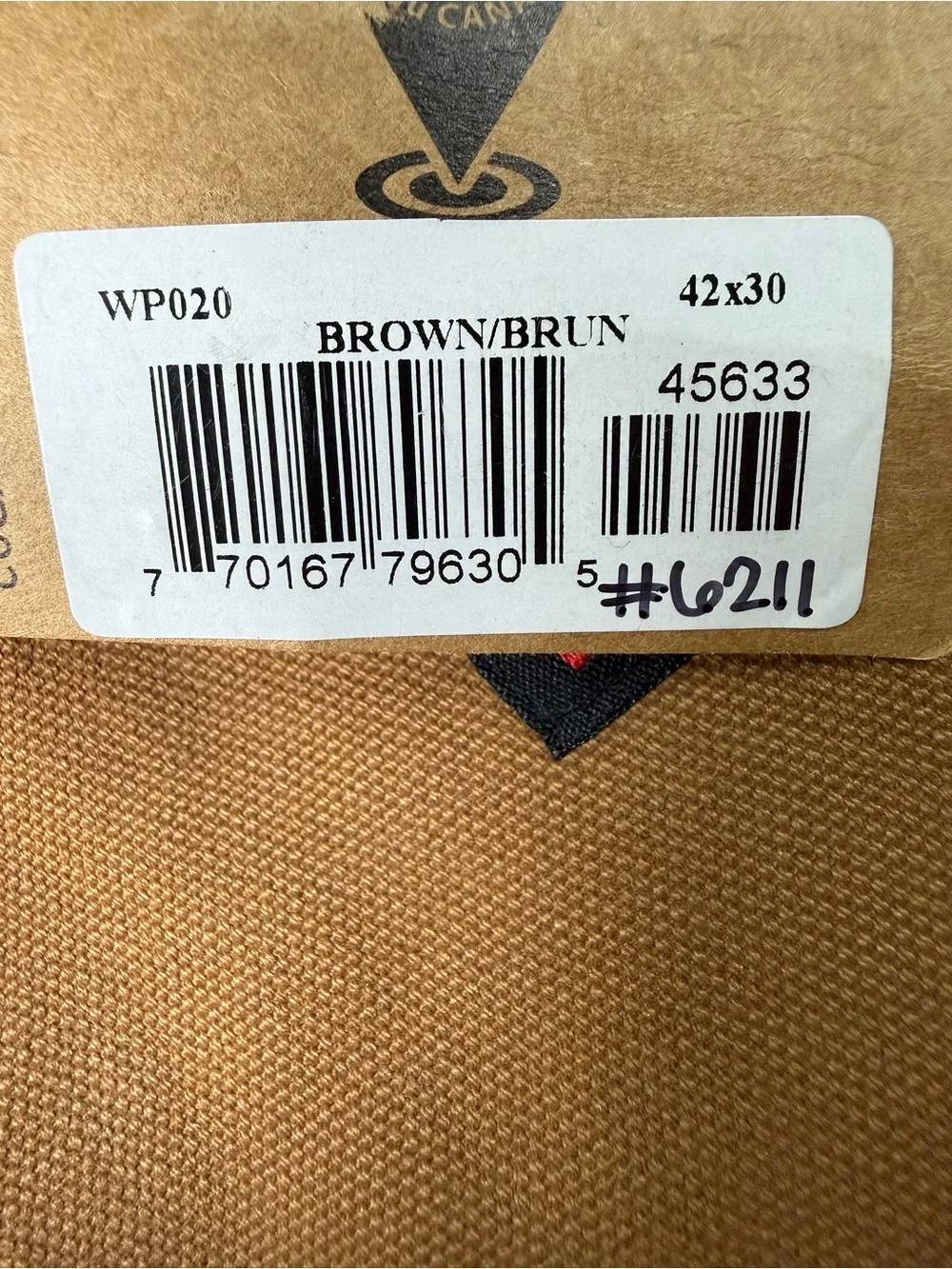 Tough Duck Men’s 42x30 Brown Cotton Work Utility Pants NWT